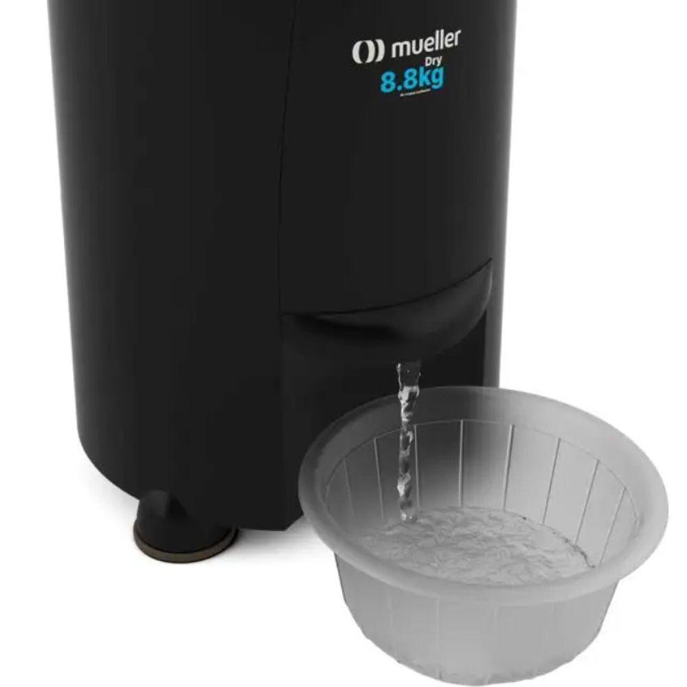 Centrífuga De Roupas Dry 8,8kg Dupla Tampa Preta Mueller 220V - 7