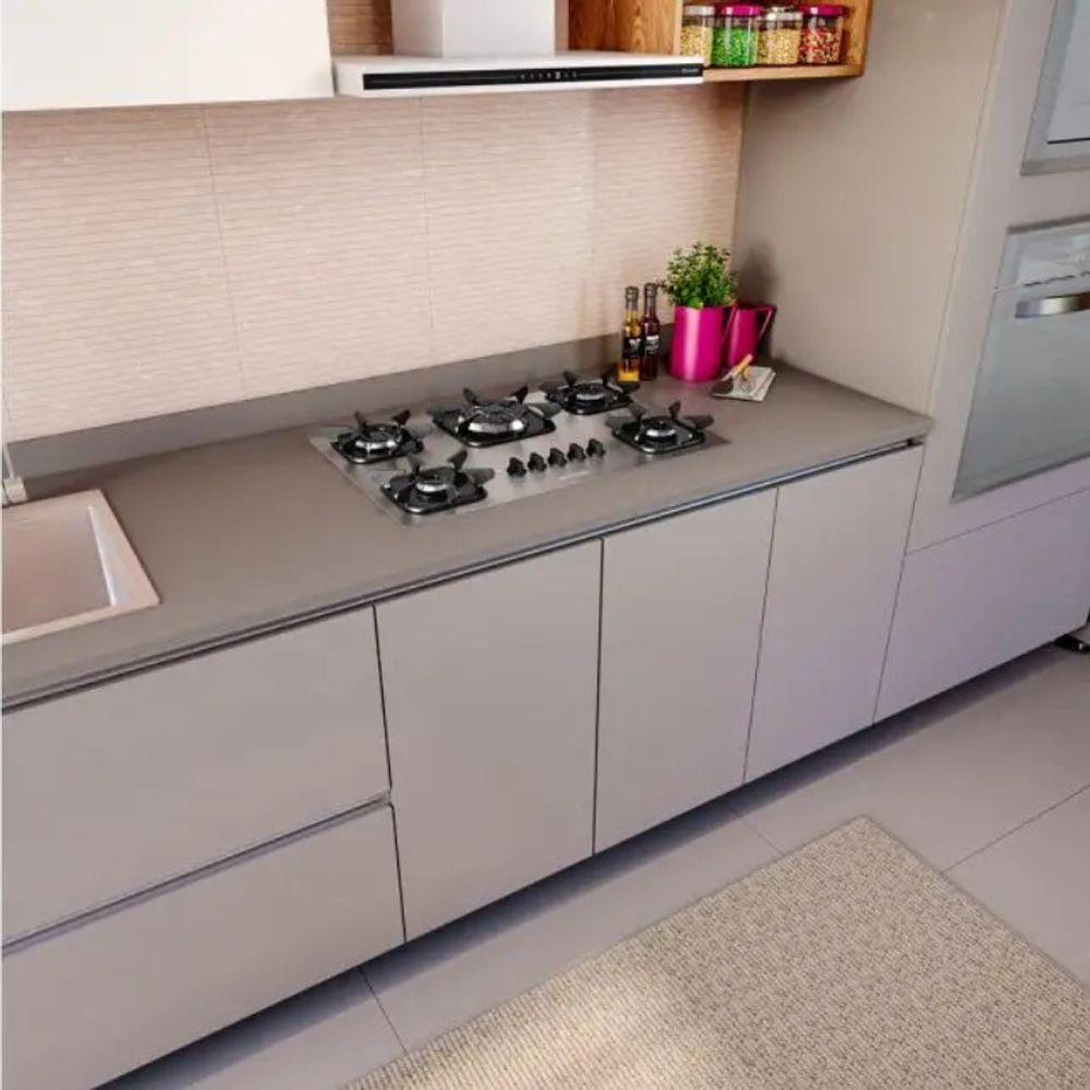 Cooktop 5 Bocas Com Queimador Tripla Chama Branco Mueller Bivolt - 2