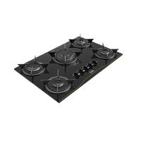 Cooktop 5 Bocas A Gás Tripla Chama Realce Bivolt CR226 Preto Bivolt - 1