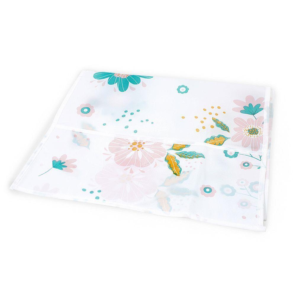 Capa Protetora Para Microondas Forno Eletrico Eletrodomesticos 85x35cm Estampa: Flor Rosa - 2