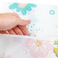 Capa Protetora Para Microondas Forno Eletrico Eletrodomesticos 85x35cm Estampa: Flor Rosa - 3