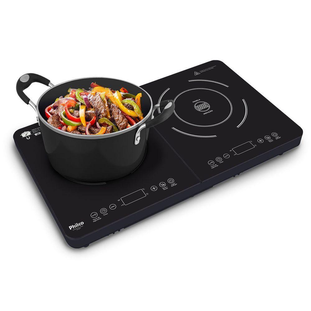Cooktop De Indução Portátil Philco 2 Queimadores PCT20P 220V - 2