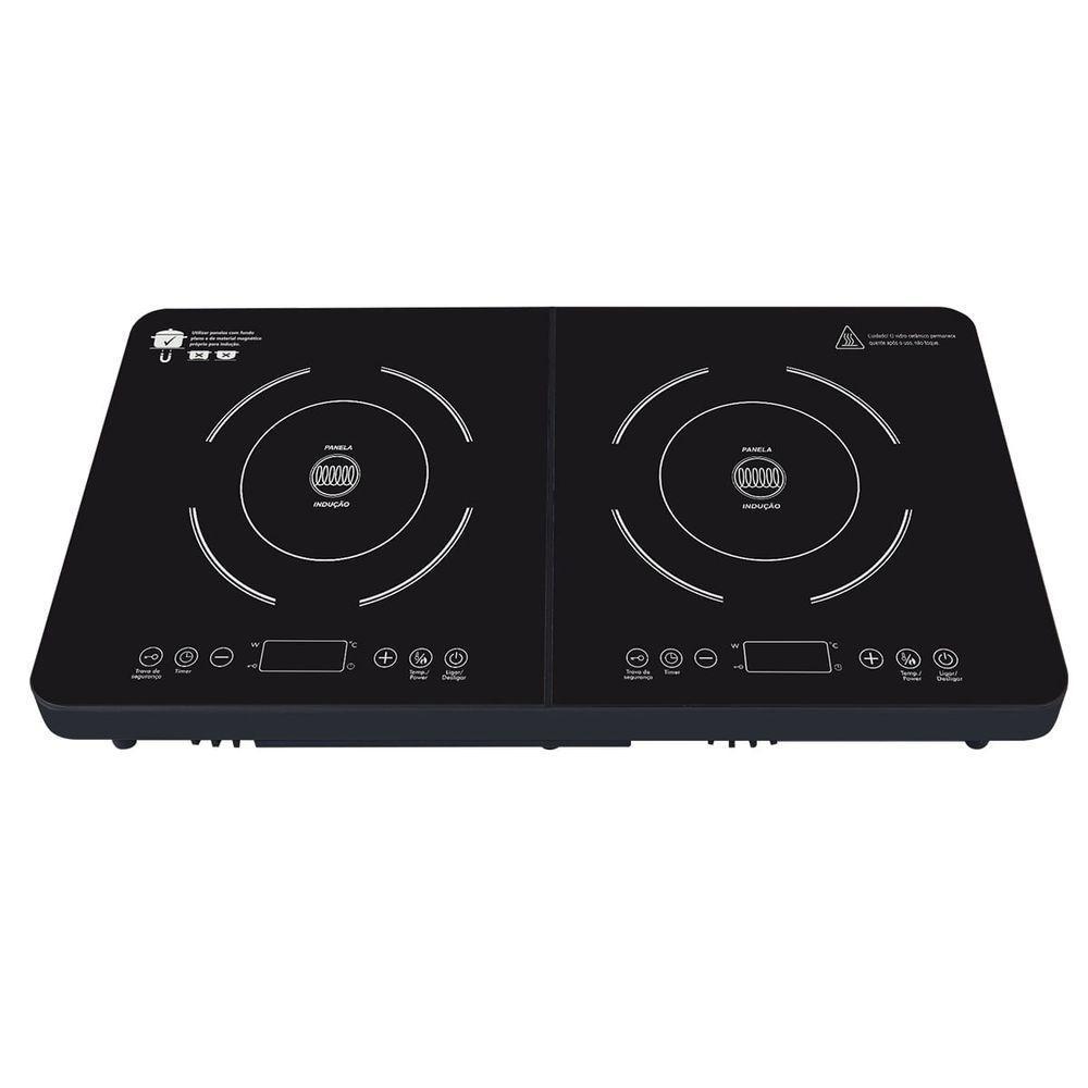 Cooktop De Indução Portátil Philco 2 Queimadores PCT20P 220V - 4