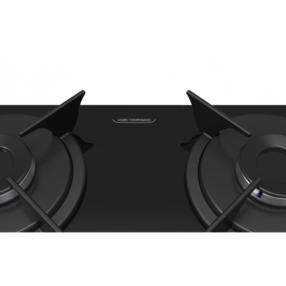 Cooktop 4 Bocas A Gás Realce Bivolt CR224 Preto Bivolt - 5