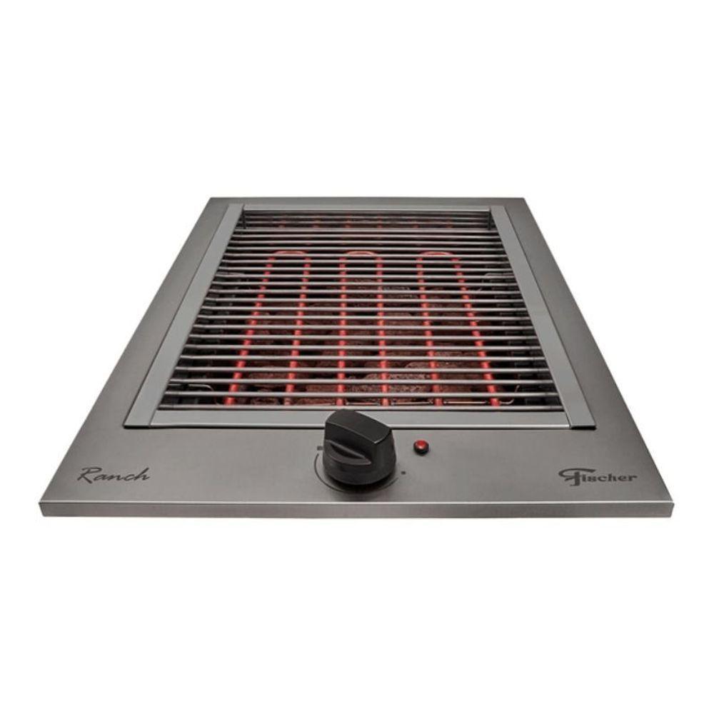 Churrasqueira Elétrica Cooktop Ranch Com Pedras Vulcânicas Fischer 220V - 1