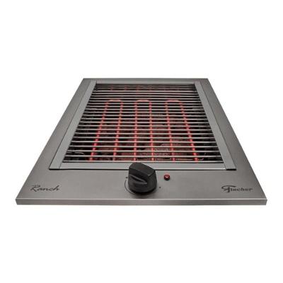 Churrasqueira Elétrica Cooktop Ranch Com Pedras Vulcânicas Fischer 220V