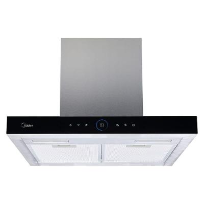 Coifa de Parede Midea Smart Pro Touch MH60M77ET22MW2 60cm Inox e Vidro com Exaustor 220V