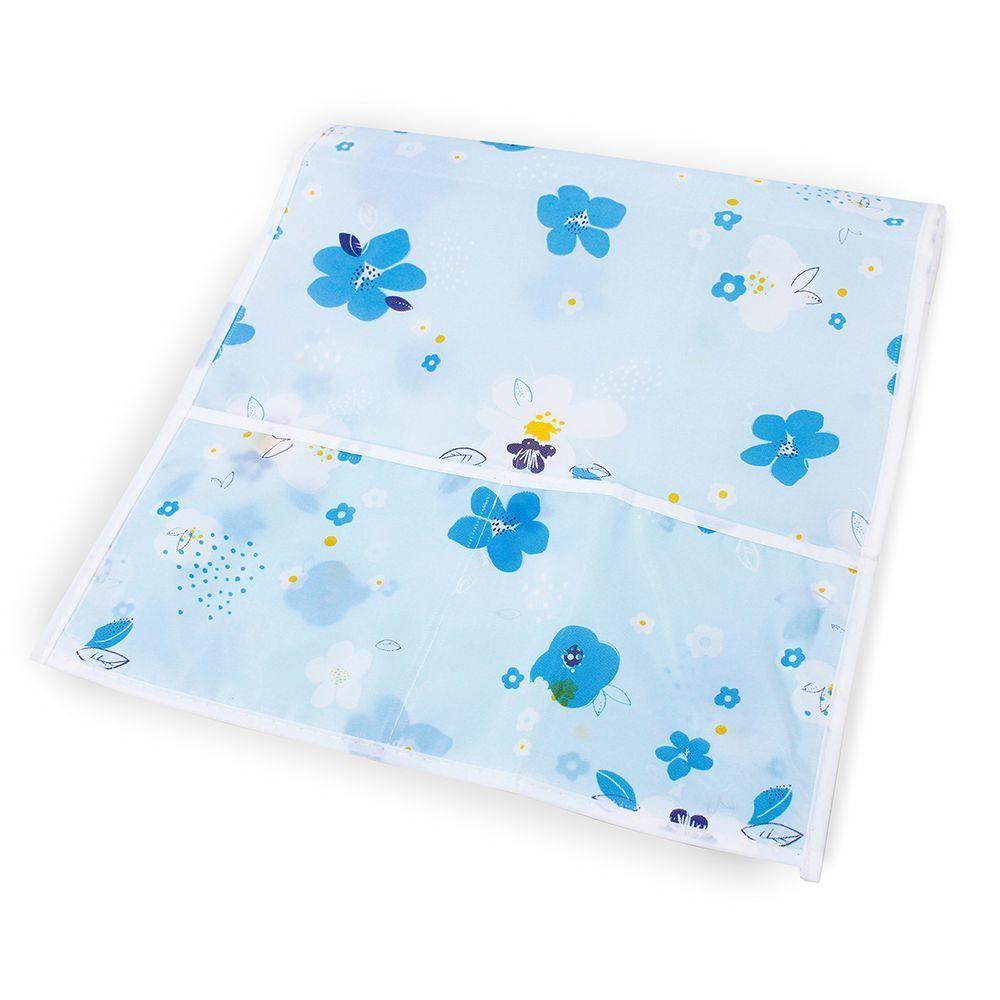 Capa Protetora Para Microondas Forno Eletrico Eletrodomesticos 85x35cm Estampa: Flor Azul - 4