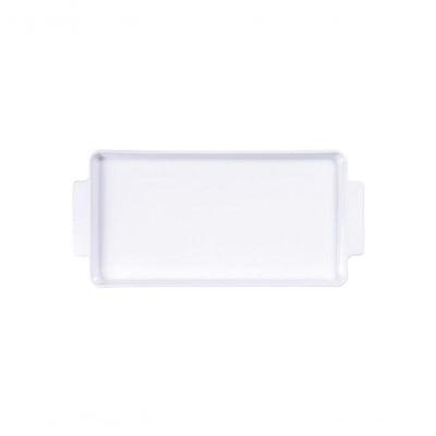 Travessa Retangular Tramontina Maria Augusta 24x13 Cm Em Porcelana