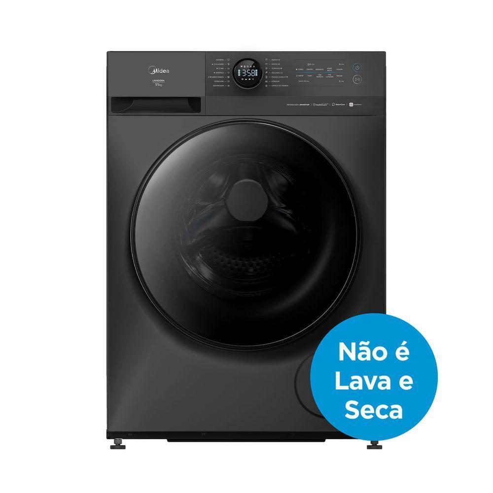 Máquina de Lavar Midea 11kg Slim Healthguard Conectada Titanium MF201W110WB/GK-01 110V - 2