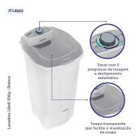 Máquina De Lavar Roupas 10 Kg Semi Automática 220V Libell - 7