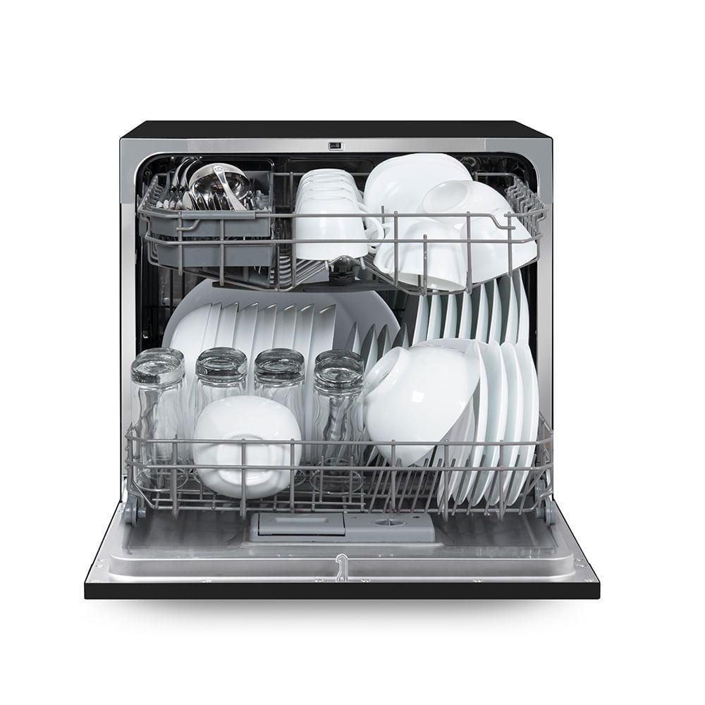 Lava Louças Midea 8 Serviços Preta DWA08P1 110V - 5