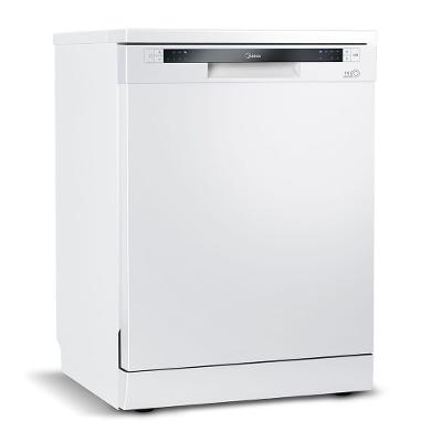 Lava-Louças Midea DWA14B1 14 Serviços de Piso Branco com Função Eco e Secagem 110V