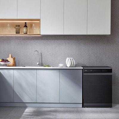 Lava Louças 14 Serviços Black Inox Smarthome Midea MDWEF1433GBS1 110V