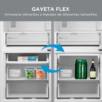 Geladeira Midea Inverse Frost Free Inverter Inox 416L Bivolt MDRB593FGD463 - 8