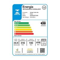 Geladeira Midea Inverse Frost Free Inverter Inox 416L Bivolt MDRB593FGD463 - 9