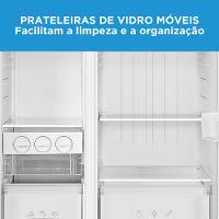 Geladeira Midea Side by Side Inverter Inox Conectada 511L 220V MD-RS710FGD462 - 6