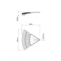 Vassoura Plástica Tramontina Preta Com 30 Dentes Sem Cabo - 3