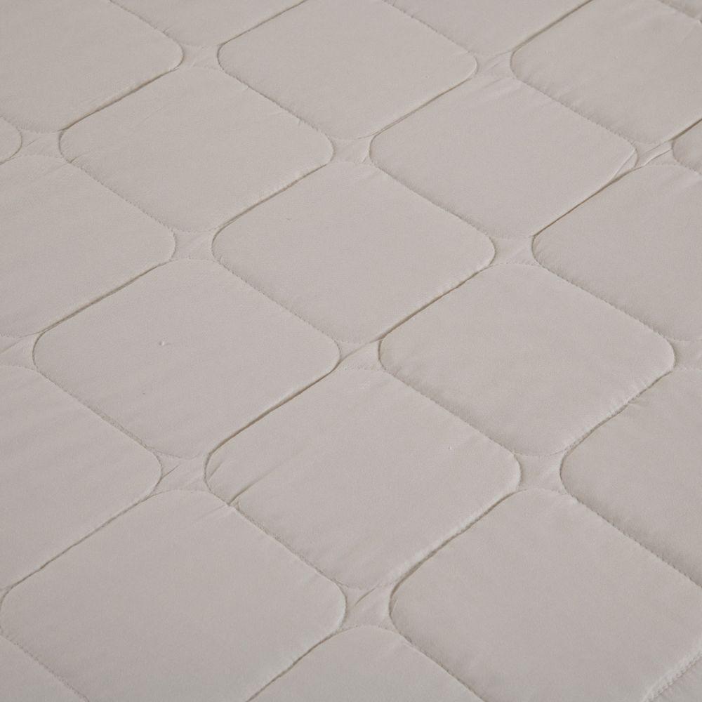 Kit Cobre Leito Colcha Speciale King Matelado Toque Acetinado 400 Fios 3 Peças Palha - 100% Poliéster - 6