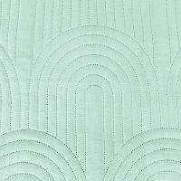 Kit Cobre Leito Colcha Harmony King 3 Peças Matelado Micropercal 200 Fios - Verde Suave - 100% Poliéster