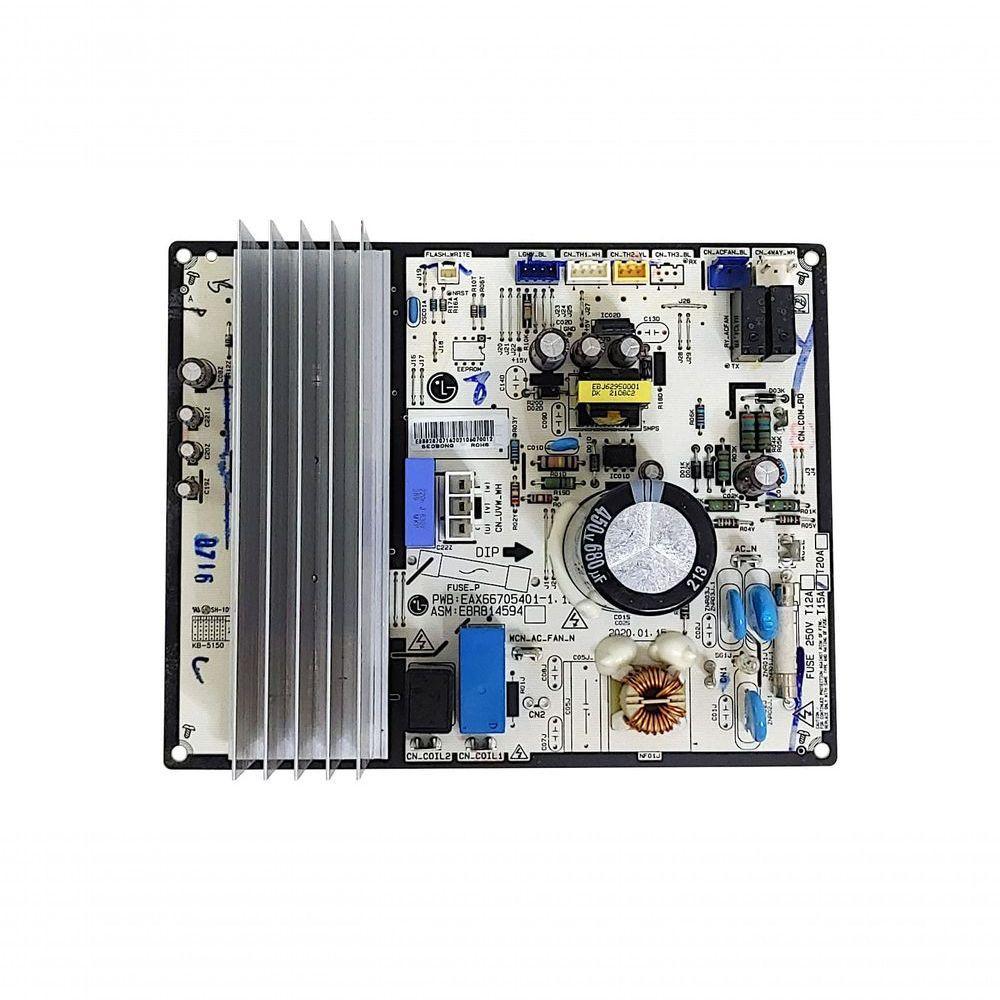 Placa Principal Condensadora Ar Condicionado LG EBR82870716 - 1