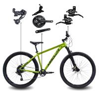 Bicicleta Aro 29 Absolute 21 Marchas Quadro Alumínio Freio A Disco Mtb - Verde - 17 Verde - 1