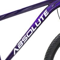 Bicicleta Aro 29 Absolute 21 Marchas Quadro Alumínio Freio A Disco Mtb - Roxo - 15 Roxo - 3