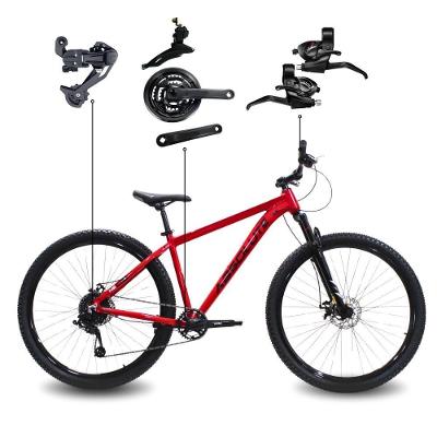 Bicicleta Aro 29 Absolute 21 Marchas Quadro Alumínio Freio A Disco Mtb - Vermelho - 19 Vermelho