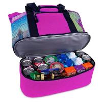 Bolsa Praia Com Compartimento Termico Piscina Campo Rosa - 3