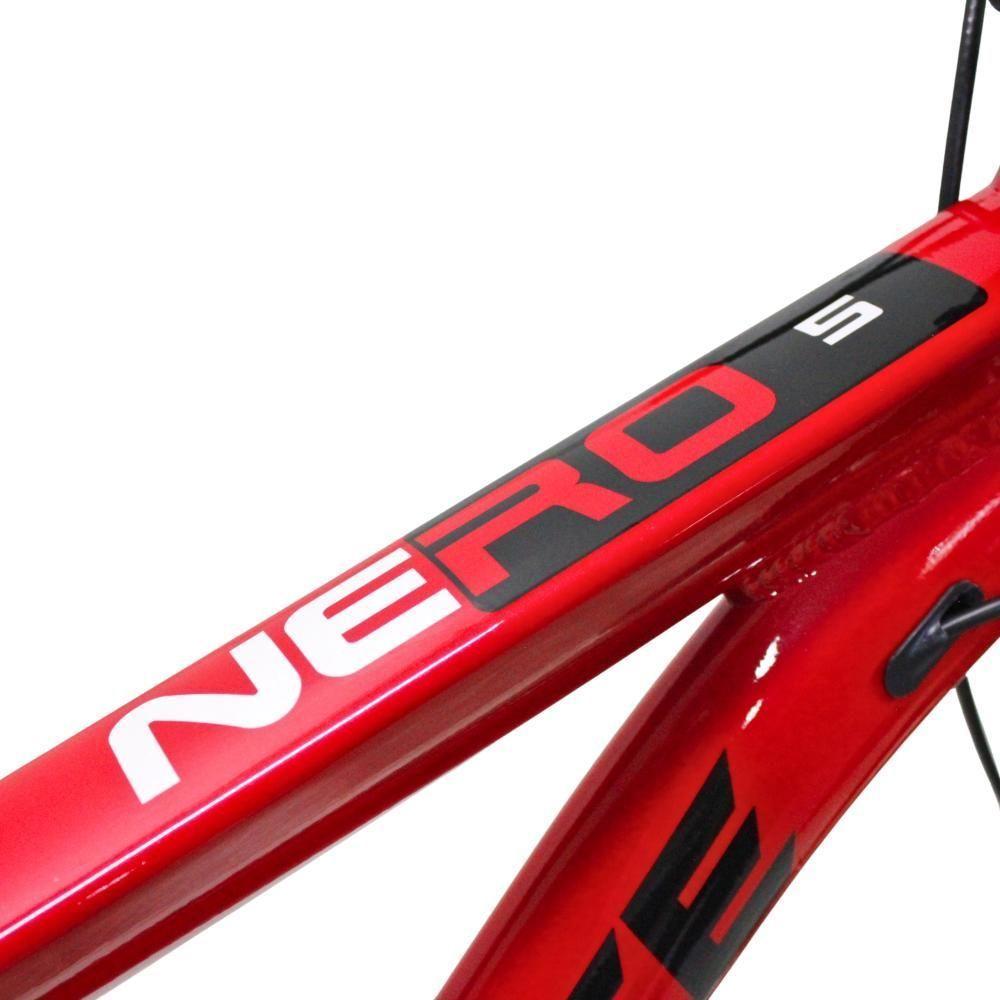 Bicicleta Aro 29 Absolute 21 Marchas Quadro Alumínio Freio A Disco Mtb - Vermelho - 17 Vermelho - 3