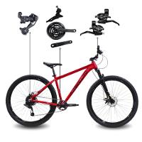 Bicicleta Aro 29 Absolute 21 Marchas Quadro Alumínio Freio A Disco Mtb - Vermelho - 17 Vermelho - 1