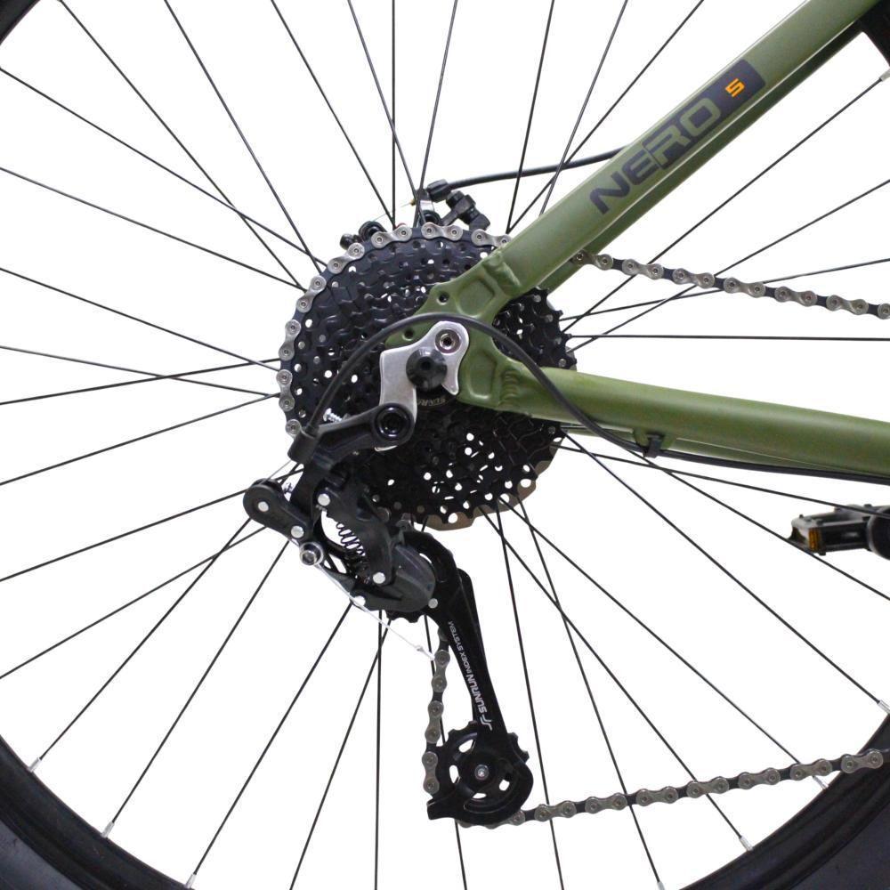 Bicicleta Aro 29 Absolute 21 Marchas Quadro Alumínio Freio A Disco Mtb - Oliva - 15 Oliva - 5