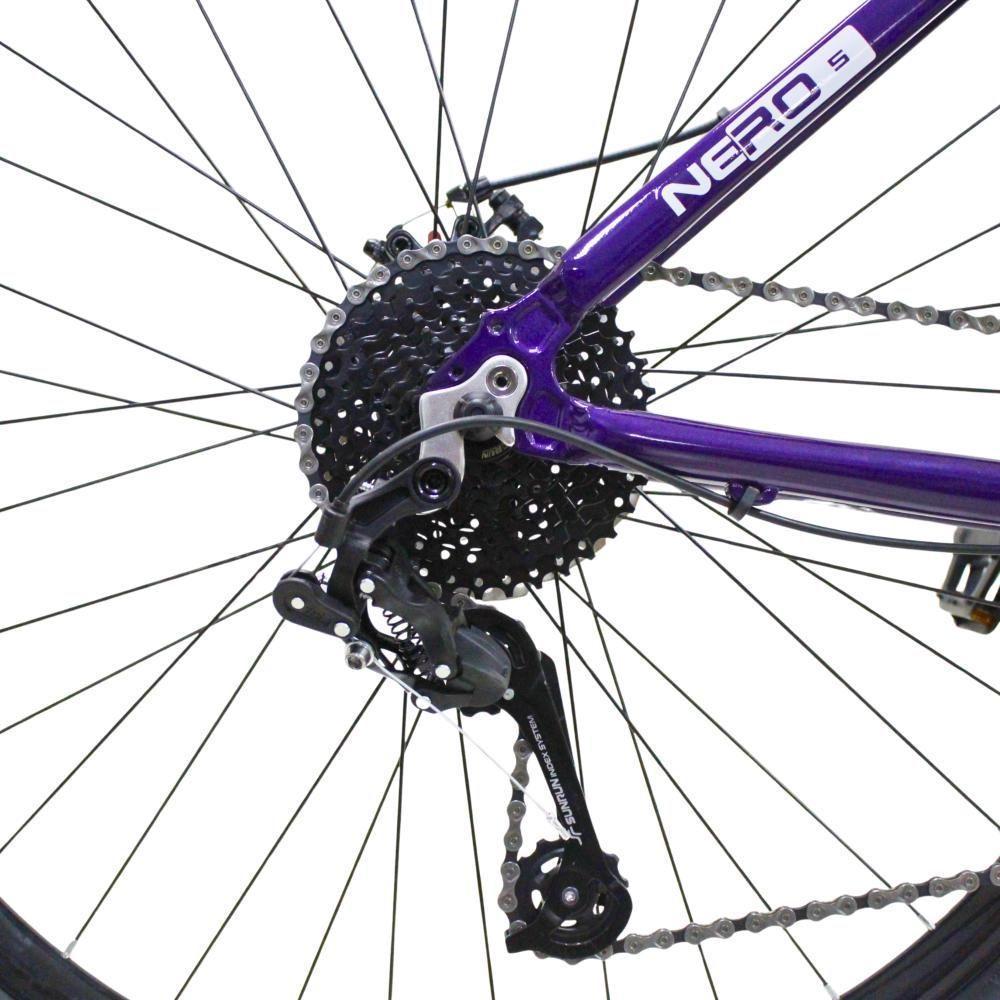 Bicicleta Aro 29 Absolute 21 Marchas Quadro Alumínio Freio A Disco Mtb - Roxo - 17 Roxo - 2
