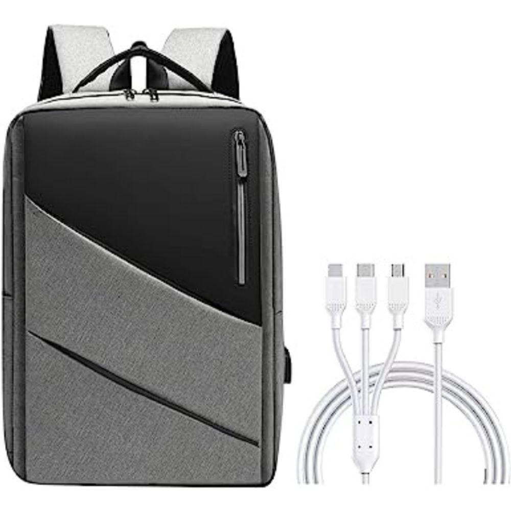 Mochila Executiva Impermeável Notebook 15.6 Azul - 4