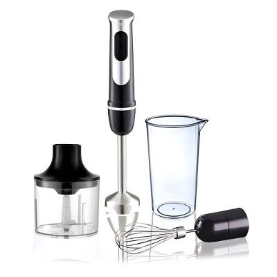 Mixer 4 Em 1 Batedor Fue Miniprocessador Triturador Inox 600w Voltagem 110V