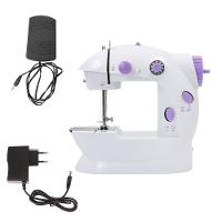 Mini Máquina De Costura Reta Portátil Bivolt Doméstica Compacta Branco - 5