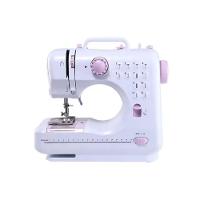 Mini Máquina De Costura 12 Pontos Portátil Tomada Pilha Branco - 1