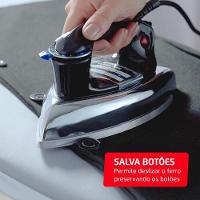 Ferro A Seco Mondial Preto E Cromado 1400W FS-01-BI 220V