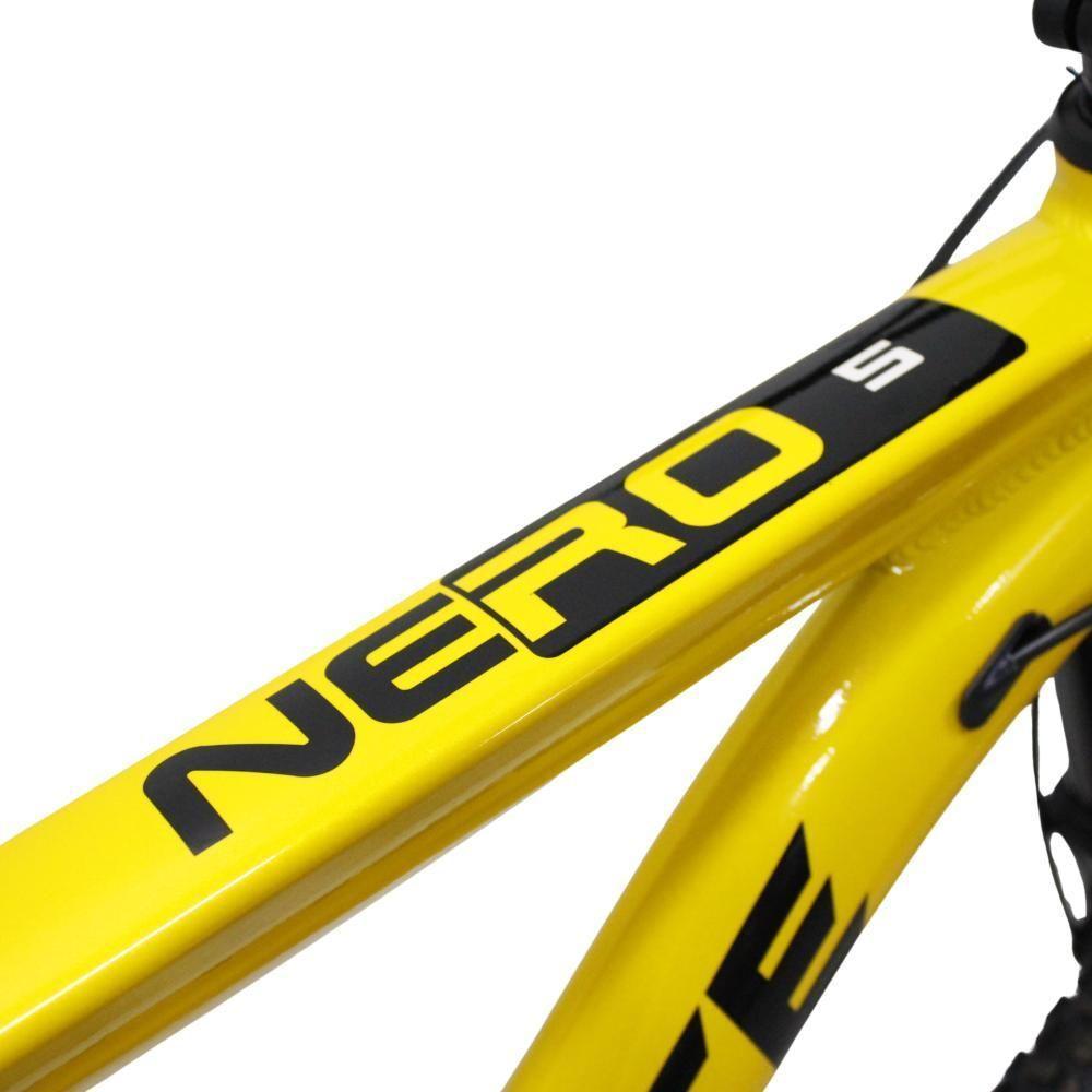 Bicicleta Aro 29 Absolute 21 Marchas Quadro Alumínio Freio A Disco Mtb - Amarelo - 17 Amarelo - 2