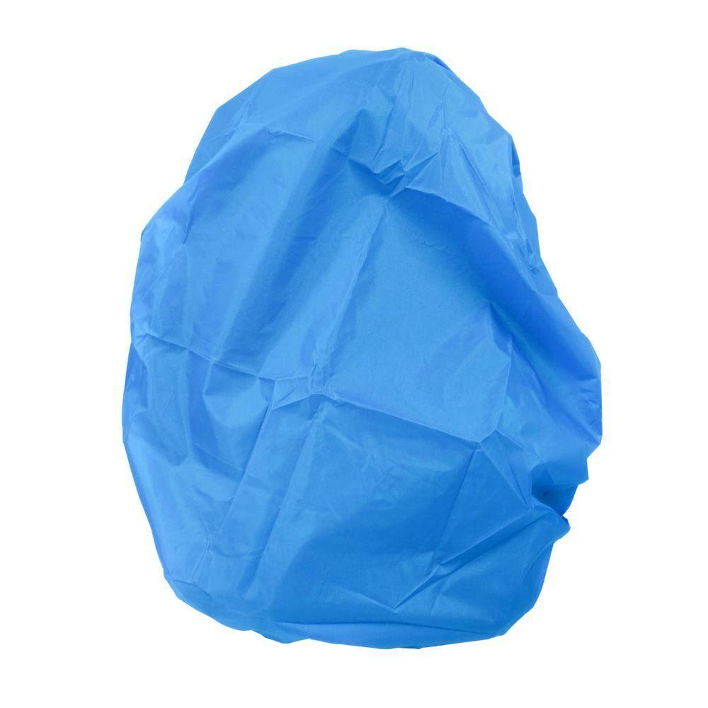 Capa De Chuva Para Mochila Impermeavel Motoboy Viagem Mala Elastico Azul - 1
