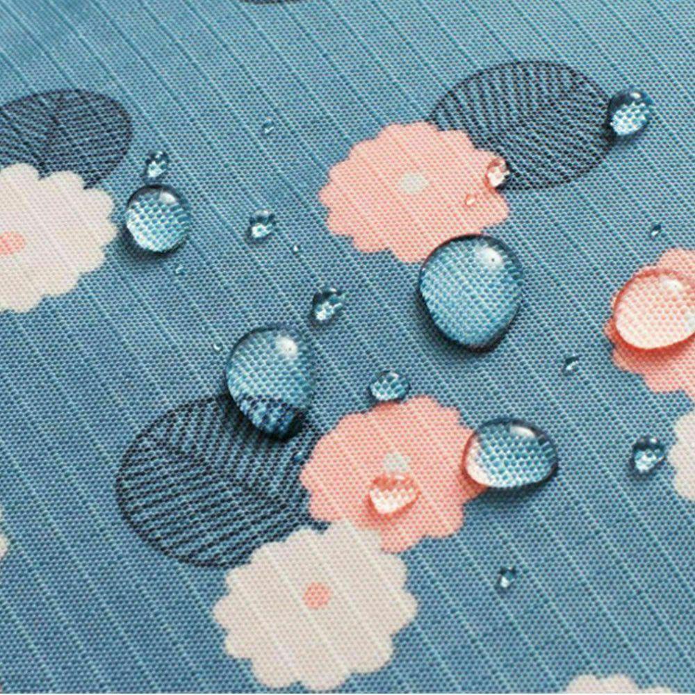 Kit Organizador Mala Bolsa De Viagem Necessaire 6 Peças Modelo Vinho Flores - 2