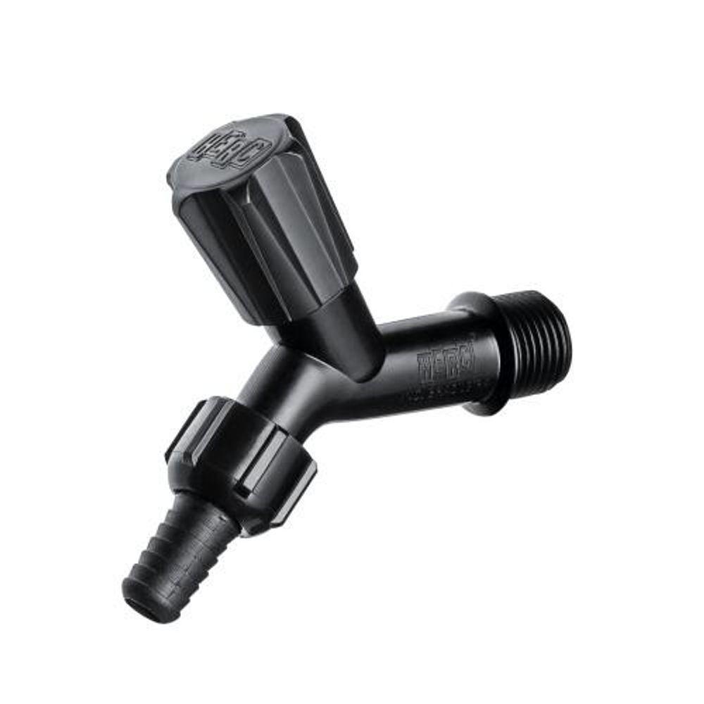 Torneira Para Jardim 1/2'' Com Adaptador Para 3/4'' - Herc - 1