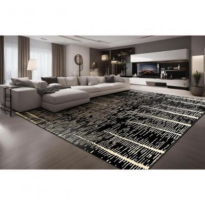 Tapete Redondo Marbella Elite Cyclone Black Nero 150 Cm