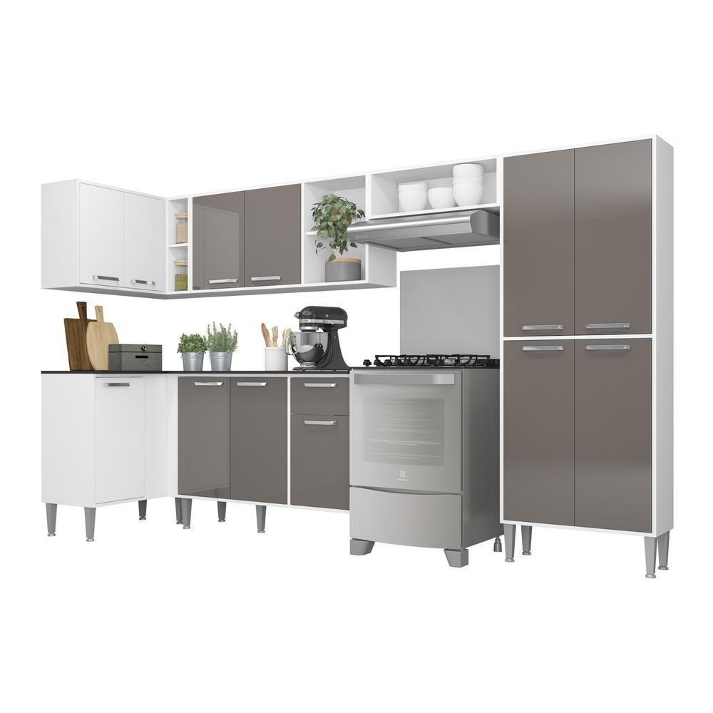 Cozinha Completa Armário e Balcão Xangai Zouk Multimóveis - 1