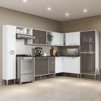 Cozinha Completa Armário e Balcão Xangai Rock Multimóveis - 3