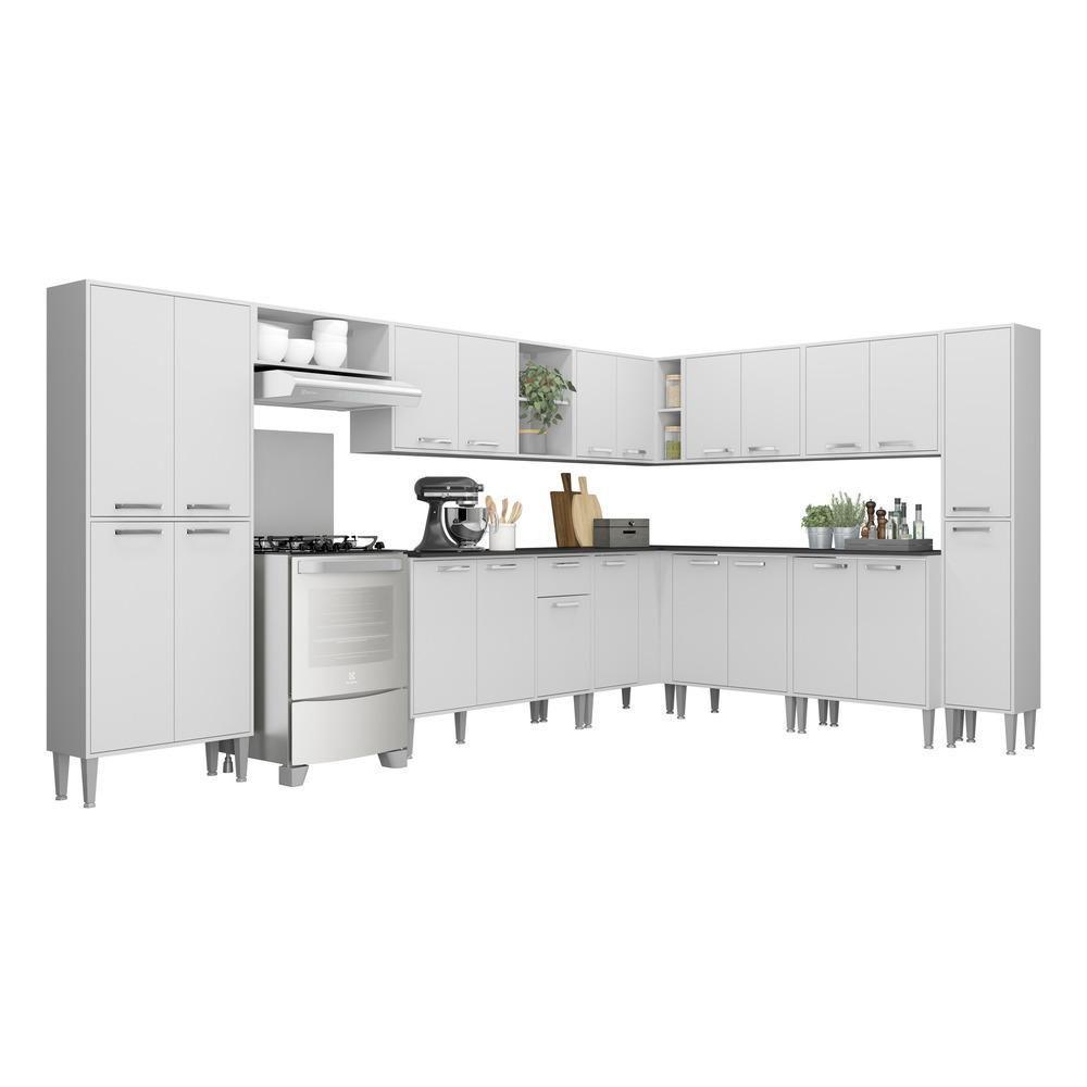 Cozinha Completa Armário e Balcão Xangai Pop Multimóveis - 1