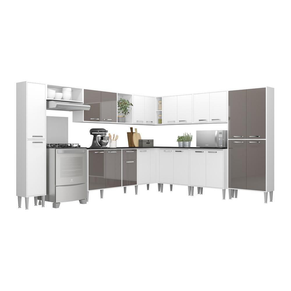 Cozinha Completa Armário e Balcão Xangai Pop Multimóveis - 1