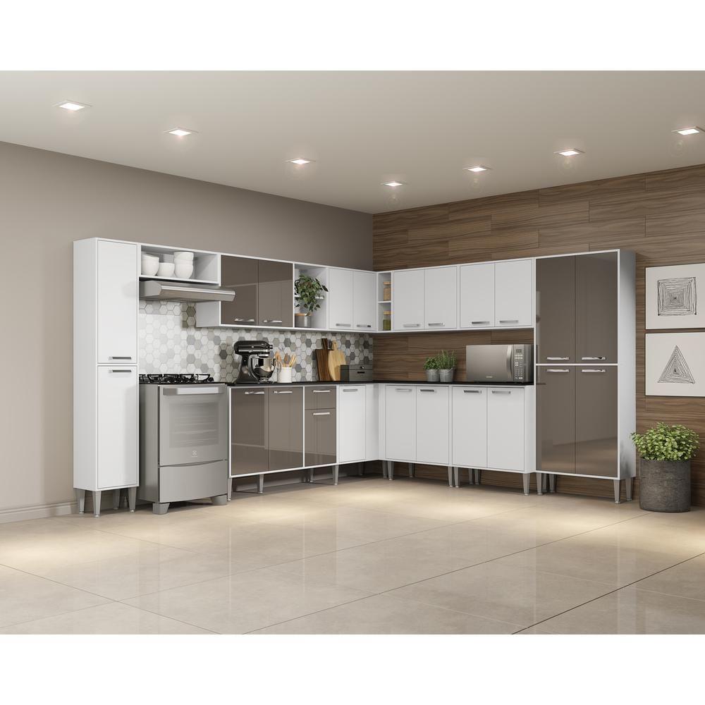 Cozinha Completa Armário e Balcão Xangai Pop Multimóveis - 8