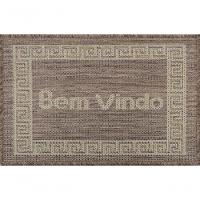 Mini Capacho Sisal Look Bem Vindo 006 Castor 040x060 Cm - 1