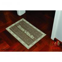 Mini Capacho Sisal Look Bem Vindo 001 Castor 040x060 Cm - 1